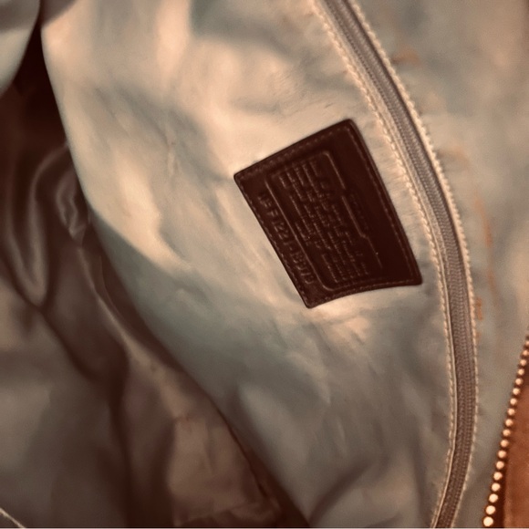 Coach 18979 Black Signature Jacquard Large Handbag - Picture 5 of 6